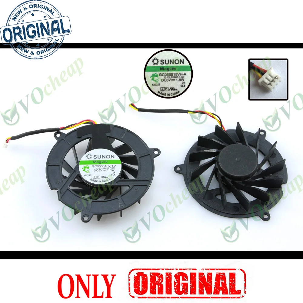 Новый охлаждающий вентилятор для ноутбука Acer Aspire 4315 4710 4710G 4920 4920G (зеленая этикетка) d GC055515VH-A 13.V1.B2880.F.GN