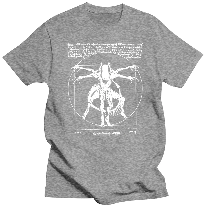 Новая Xenomorph футболки с инопланетным рисунком футболка в стиле хип-хоп Мужской