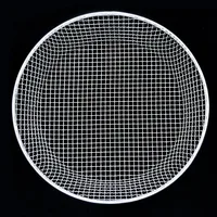 OD52 stainless steel Heavy Duty garden metal fishing Big Soil Sieve Filtration Large Stones Planting Pot Cultivation Tools Sea