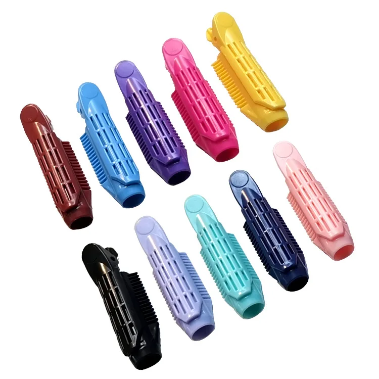 Hair Rollers Curlers Fluffy Clips Plastic Roots on Top of Do Not Hurt Hairdressers бигуди для волос |