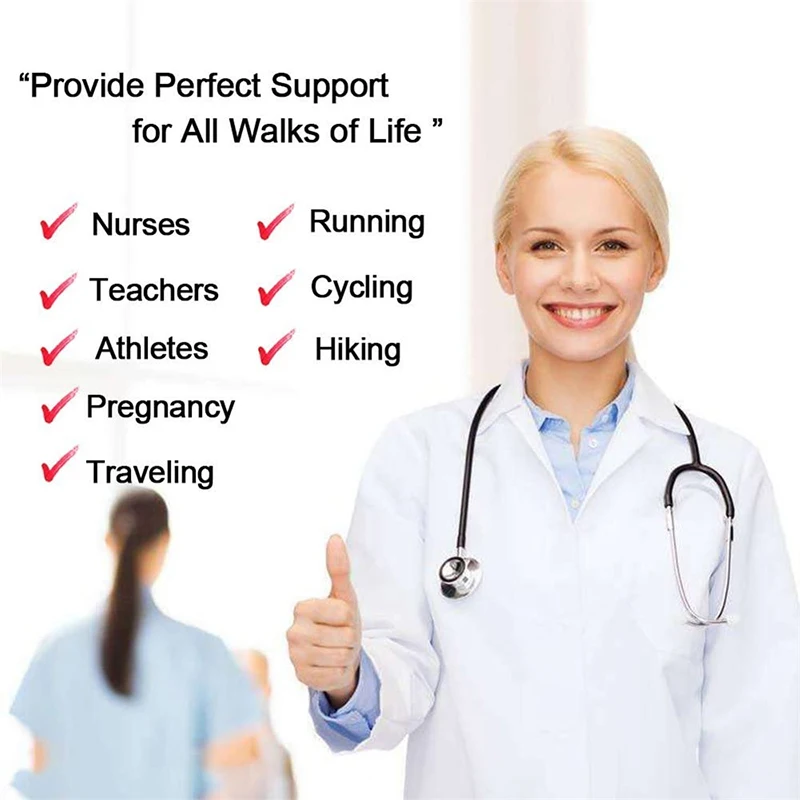 Blood Circulation Compression Socks 15-20mmHg Best for Running Hiking Travel Prevent Varicose Veins Unisex Sports Stockings