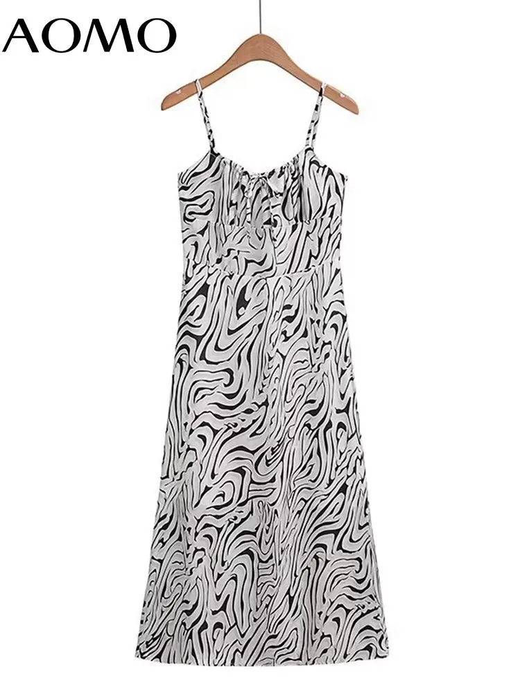 

Женское платье средней длины на молнии, с принтом зебры