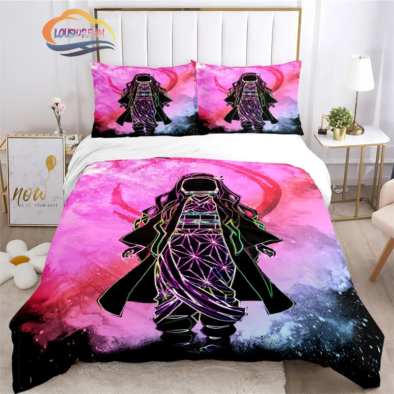 

Набор Простыней Из 3 предметов для всей семьи с изображением рассекающих демонов