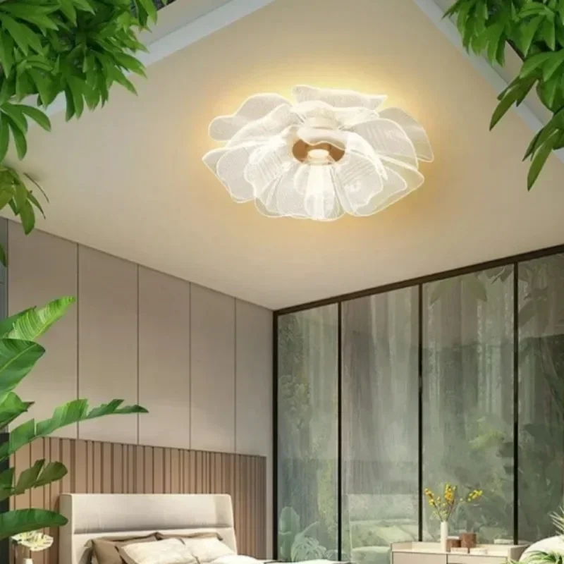 Новый акриловый светодиодный потолочный светильник для спальни современный