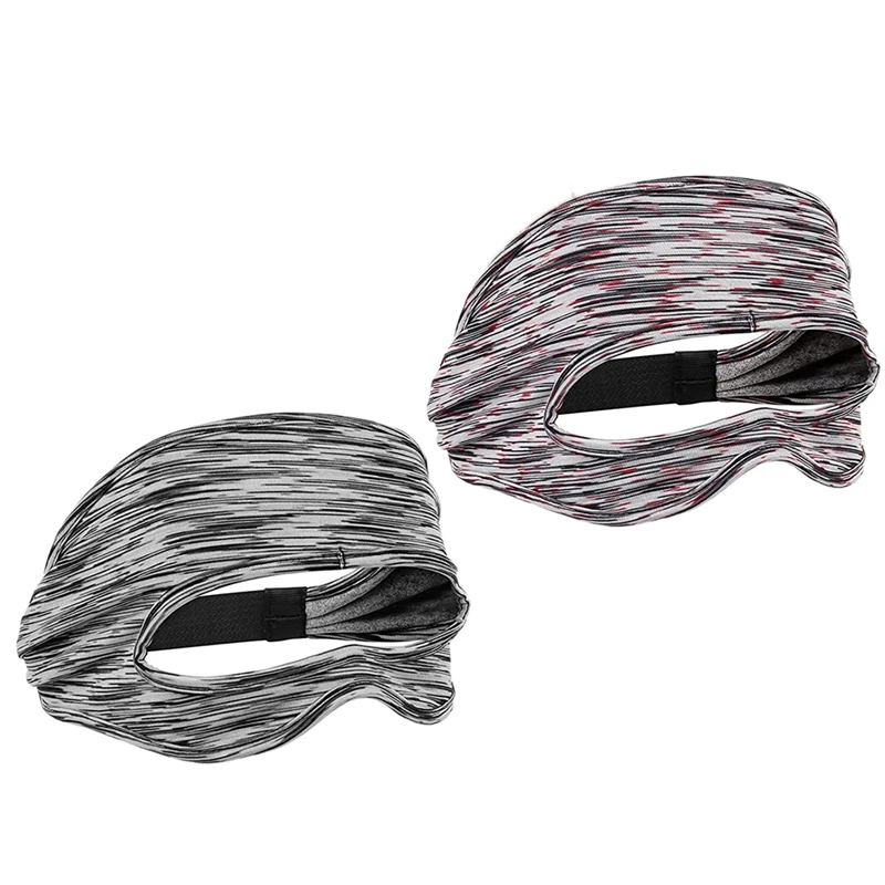 

2PCS VR Eye Mask Cover,Adjustable Breathable Elastic Sweat Band Home VR Headsets Padding Universal VR Accessories
