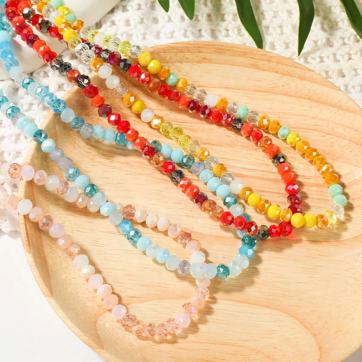 

Simple Beads Strand Choker Necklace Women String Collar Charm Colorful Handmade Bohemia Collier Femme Jewelry Gift 2022 New