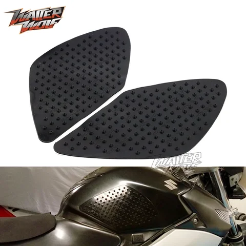 Накладка на бак для SUZUKI GSR 600 HAYABUSA GSX1300R GSXR 1000 K9, аксессуары для мотоцикла, противоскользящая боковая накладка на бак, тяговая наклейка, наклейка