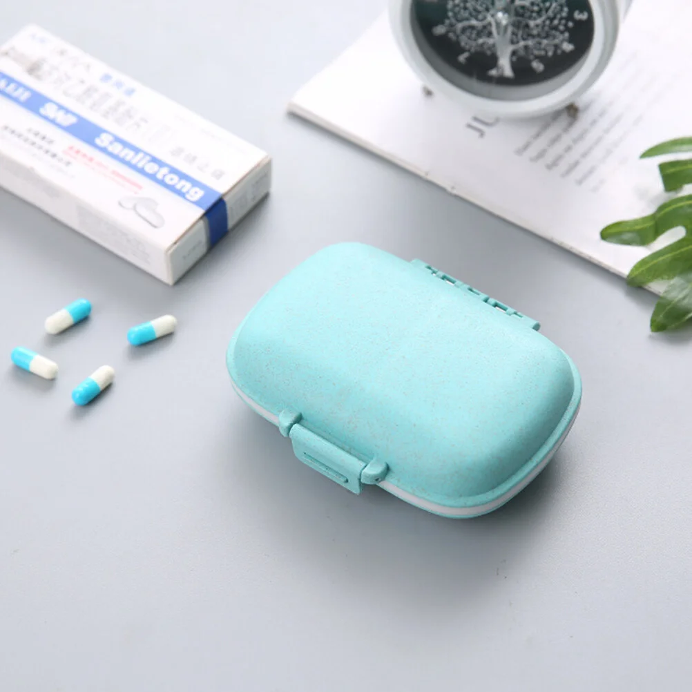 

Маленький Домашний Чехол, аксессуары, органайзер для лекарств, компактный Съемный износостойкий дорожный Органайзер с несколькими сетками