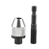 hexagonal handle round handle three claw chuck electric screwdriver electric grinder to electric drill chuck mini chuck