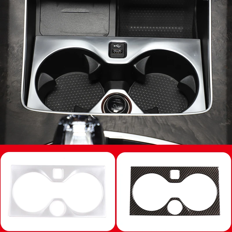 

Хромированный Автомобильный держатель для стакана для Bmw X5 G05 2019 2020 2021 2022 Abs, декоративная наклейка для внутренней рамки, Стайлинг автомобиля