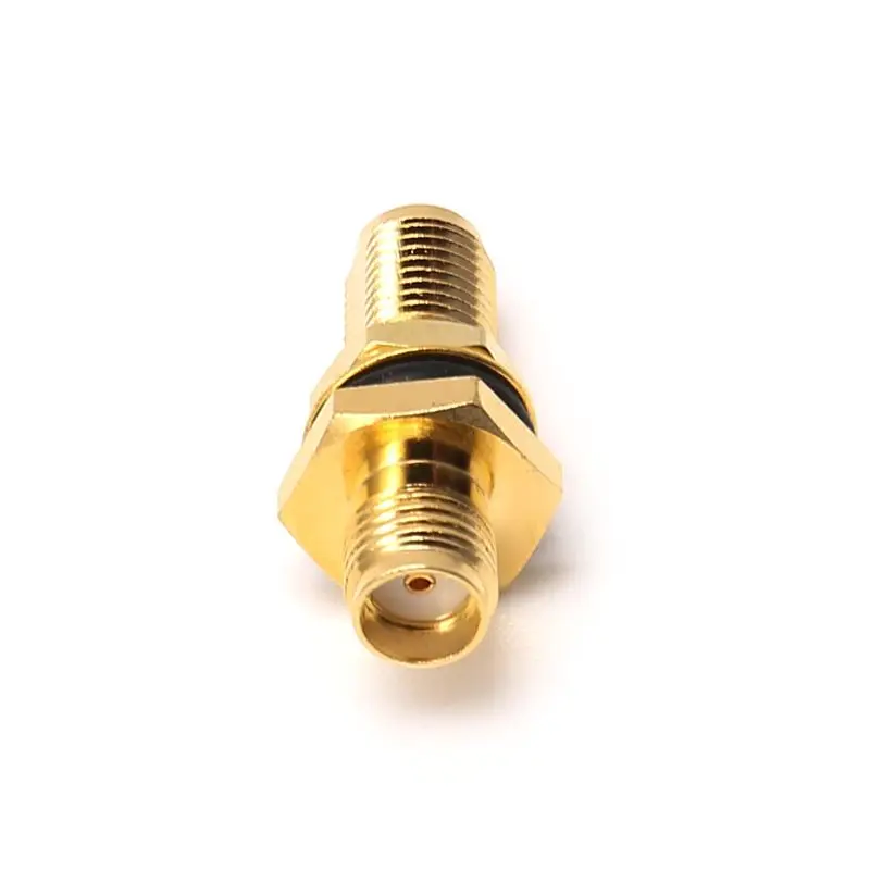 

SMA Female Jack RF Connector Straight Coaxial Converter Adapter Panel Mount O-Ring Connectors