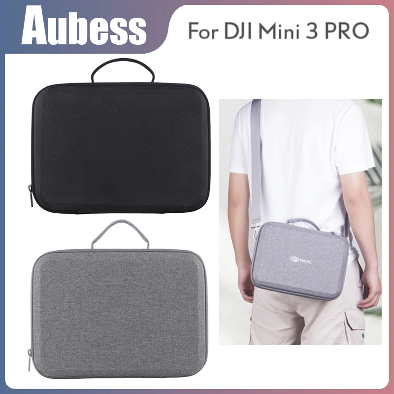 

Сумка для хранения для DJI Mini 3 Pro, чехол для переноски дрона с пультом дистанционного управления, батареей, водонепроницаемый корпус, сумка, а...