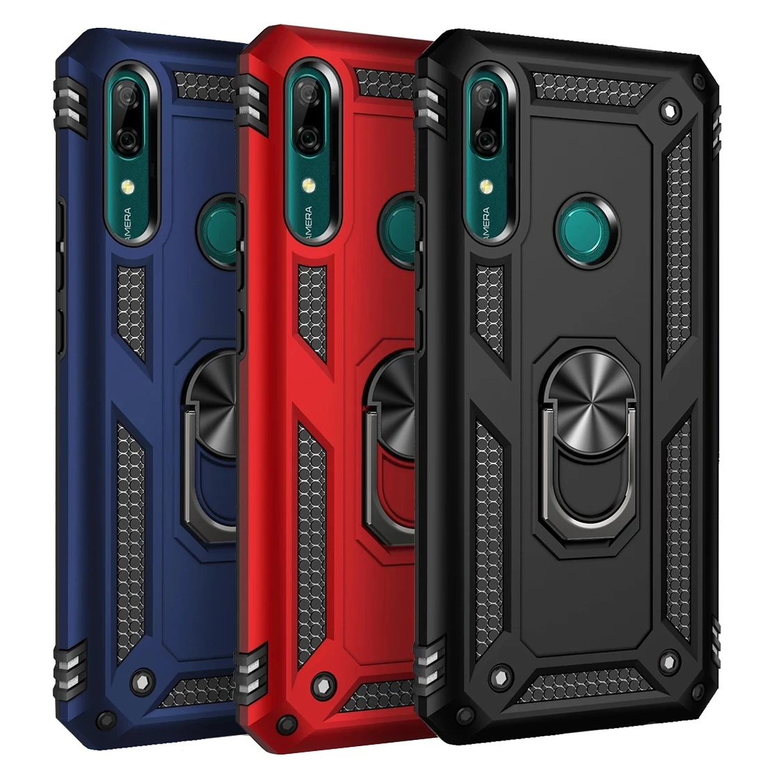 

Magnetic Ring Phone Case For Huawei P Smart Z Y9 Prime 2019 P20 P30 P40 Pro Mate 20 30 Nova 5T 6SE 7i Honor 10 Lite 9X Y9S Armor