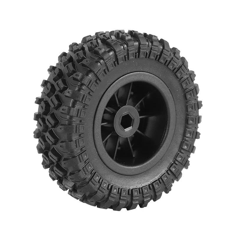 

4Pcs 70Mm Tire Tyres Wheel For MN D90 D99S MN-90 MN91 MN98 MN99S WPL C14 C24 C34 B14 B24 RC Car Upgrade Parts