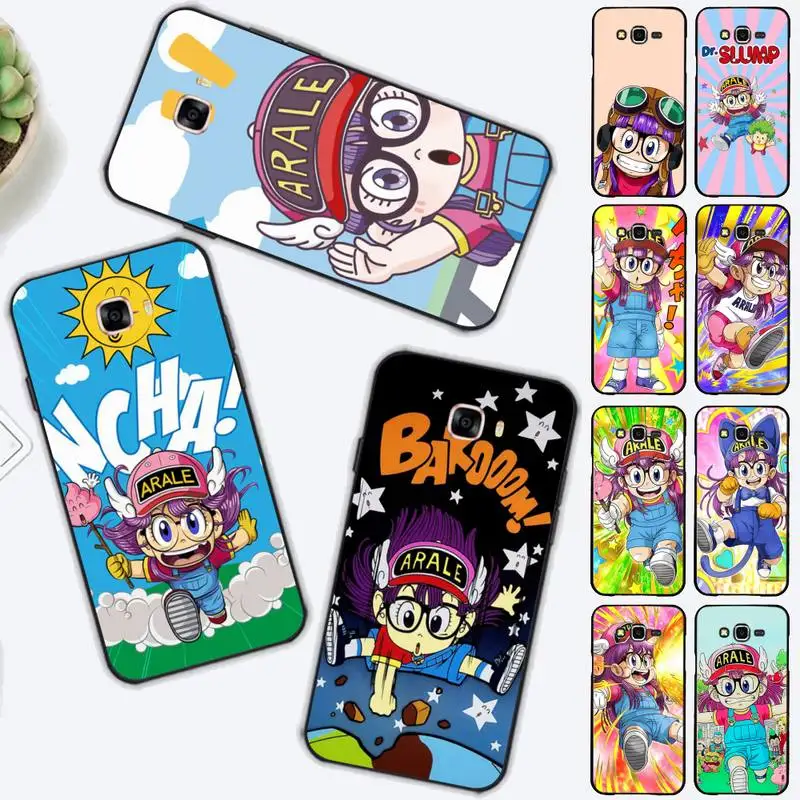 

Cartoon Dr Slump Arale Phone Case For Samsung J 7 plus 7core J7 neo J6 plus prime J6 J4 J5 Mobile Cover