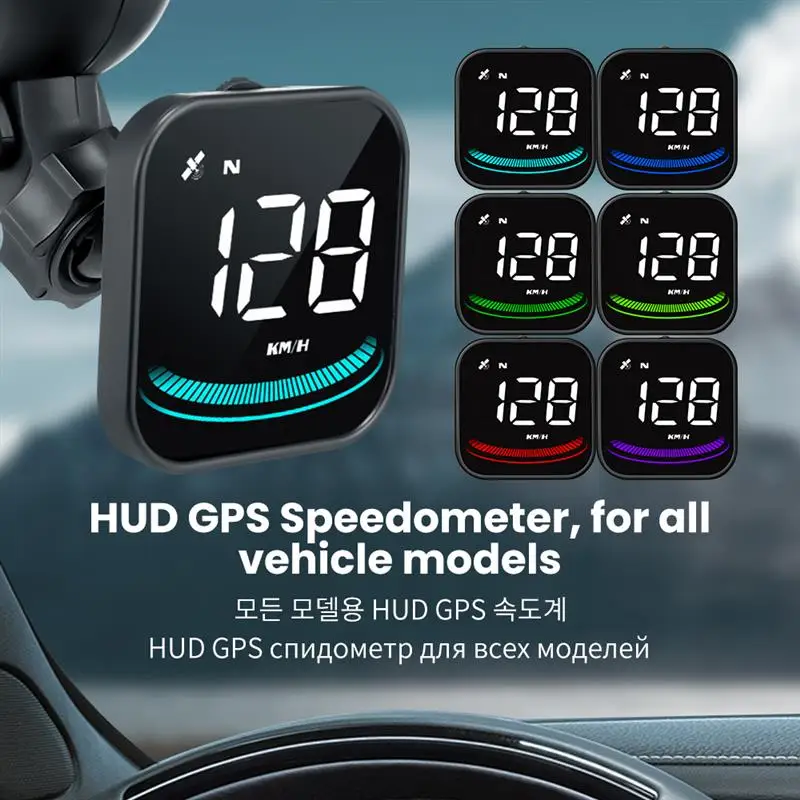 

G4 Auto HUD Head Up Display GPS Car Hud Digital Speedometer Windshield Speed Projector Fatigue Driving Speeding Alarm