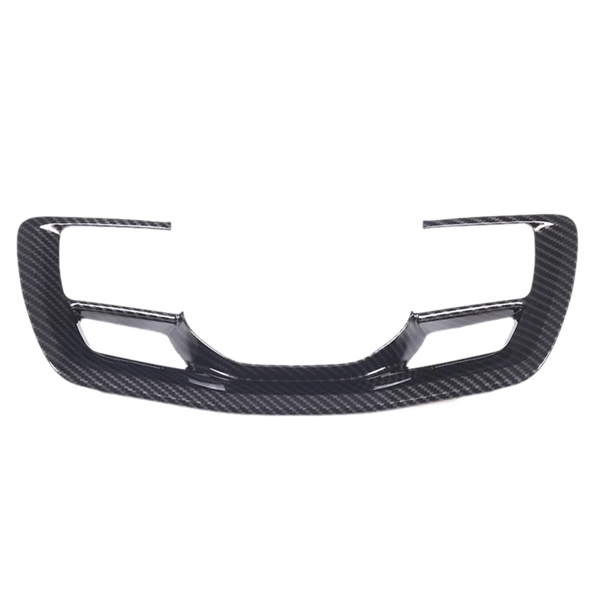 

For Land Rover Range Rover Vogue 2023 2024 Car Steering Wheel Cover Trim Decorative Frame Accessories , ABS Carbon