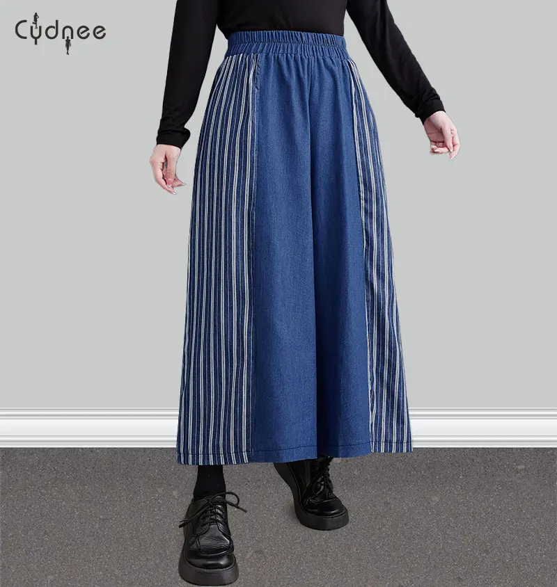 Женские брюки с широкими штанинами деловое женское платье бриджи палаццо