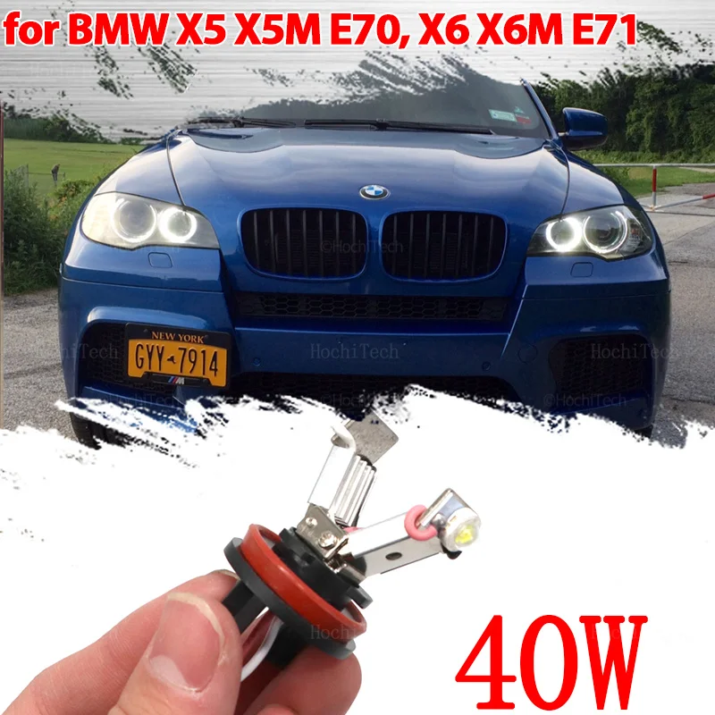 

LED BMW Angel Eyes Ring Marker Bulbs For BMW X5 X5M E70 X6 X6M E71 E72 2007-2011