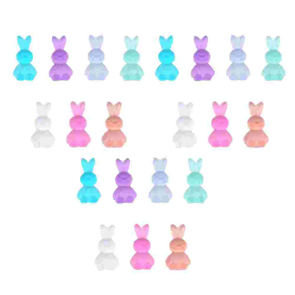 

Nail Decor Charms Rabbit Charm Nails Bunny Kawaii Stickers 3D Diy Ornament Jelly Gummy Metal Beads Bears Color Tips Press Duck