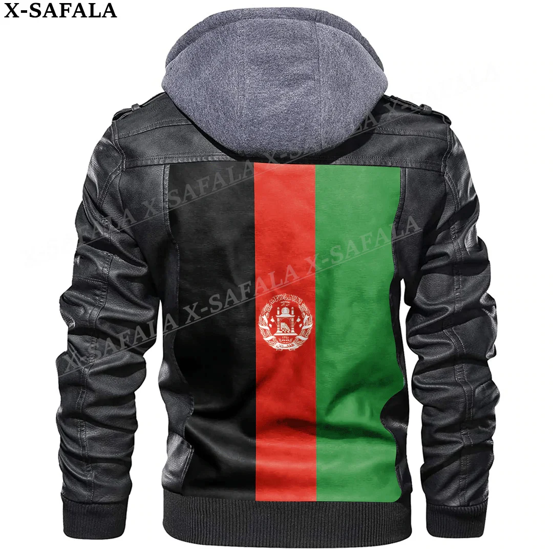 Мужская кожаная куртка с флисовой подкладкой из искусственной кожи