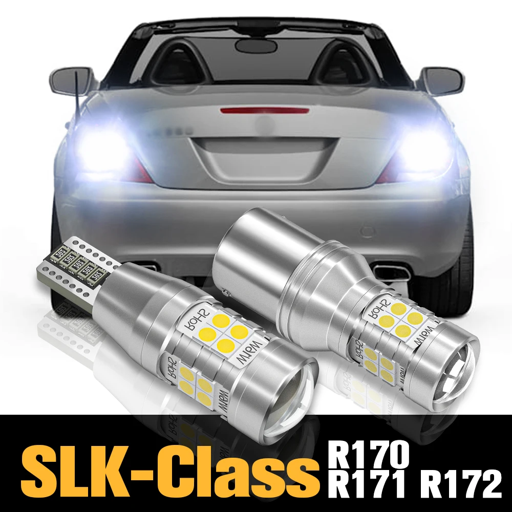 

2pcs Canbus LED Reverse Light Backup Lamp Accessories For Mercedes Benz SLK Class R170 R171 R172 2004 2005 2006 2007 2008 2009