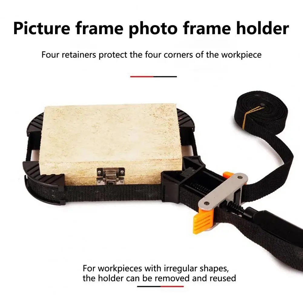 

Multifunction belt clamp Woodworking Quick Adjustable Band Clamp Polygonal clip 90 Degrees Right Angle Corner Photo Frame Clips