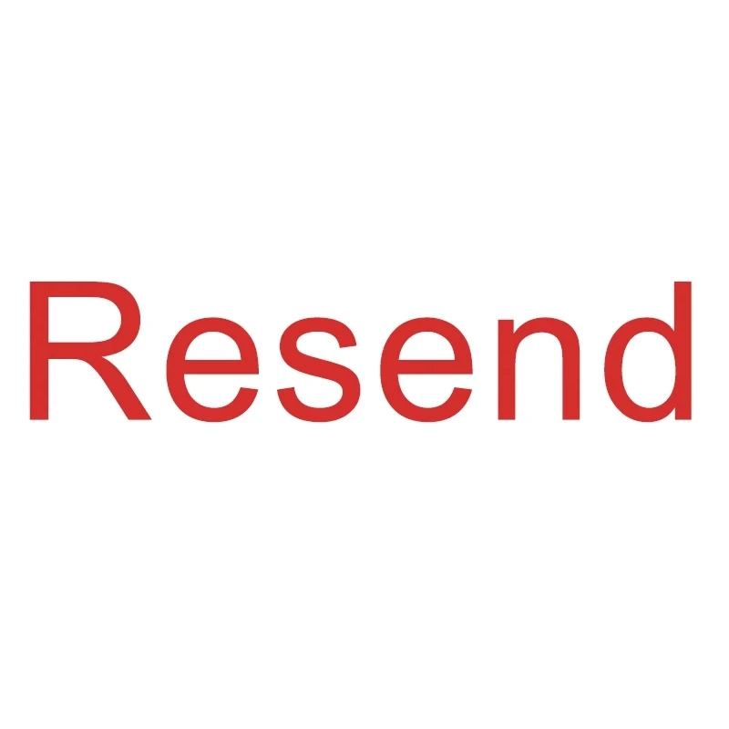 

Resend link