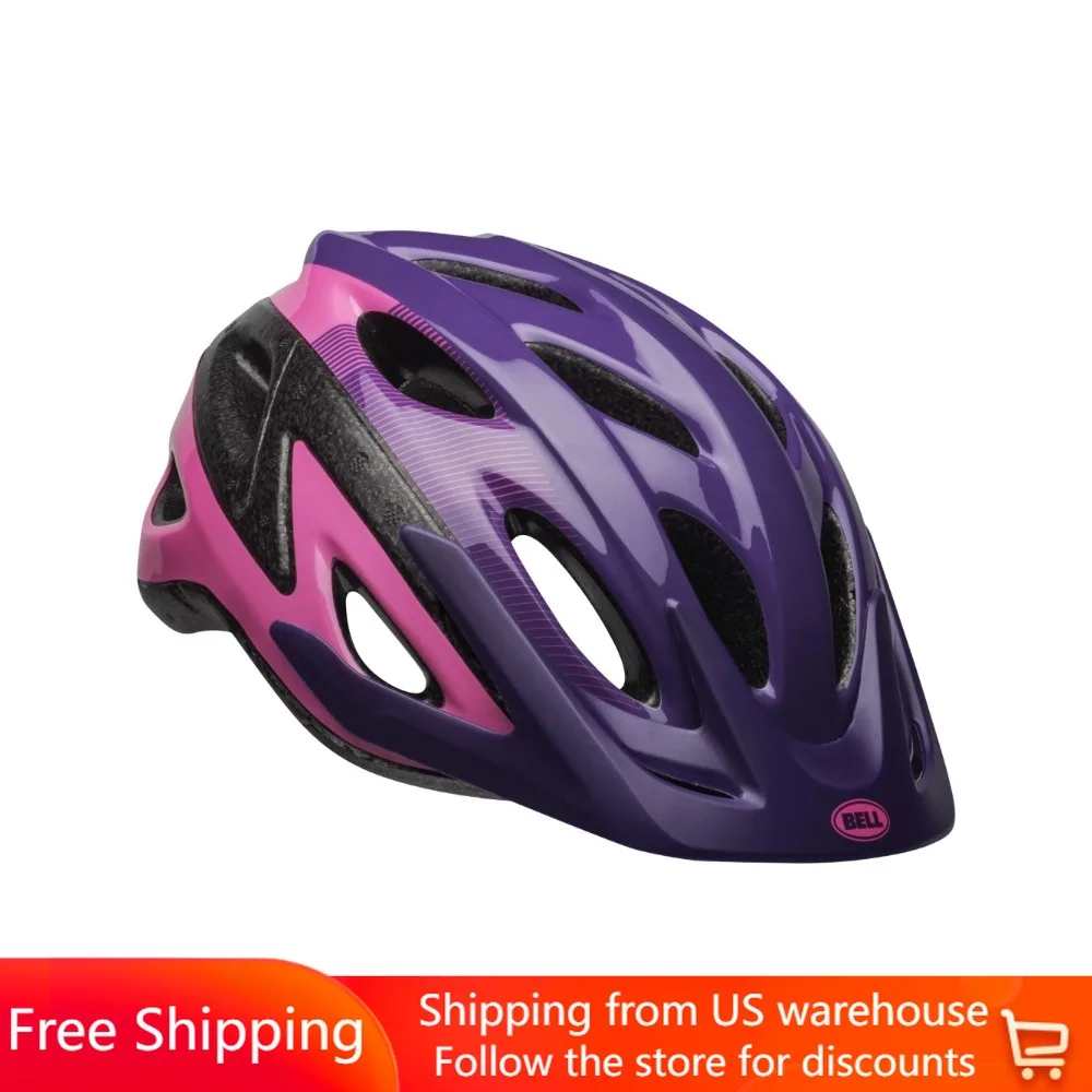

Repose Pink/purple Camping Mat Axle Bike Helmet Camping Air Mattress Youth 8+Sports