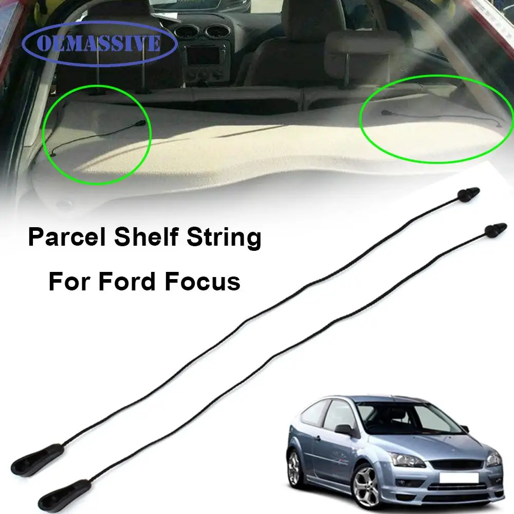 

OEMASSIVE 2X для FORD FOCUS 2 Люк MK2 2004-2011 задний багажник полка для посылки нагрузка на лоток Внутренняя крышка кузова подъемник веревочные зажимы