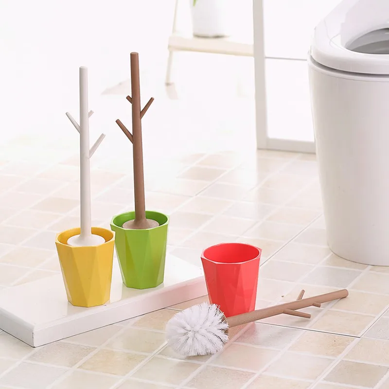 

A set of detachable tree-shaped ABS plastic bath brush toilet brush bathroom accessories ZP7301648