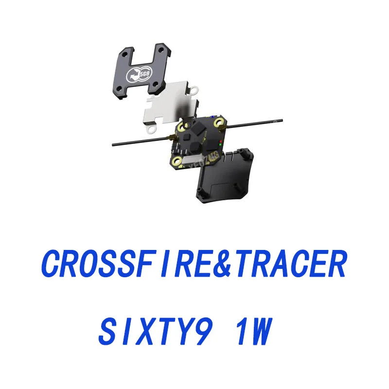 XFCZMG 100% quality original 1pcs CROSSFIRE&TRACER SIXTY9 1W Video transmission receiver in one