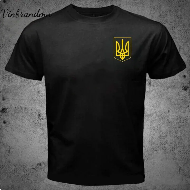 Зеленский украинский флаг Украины Tryzub Символы Мужская футболка Армейский
