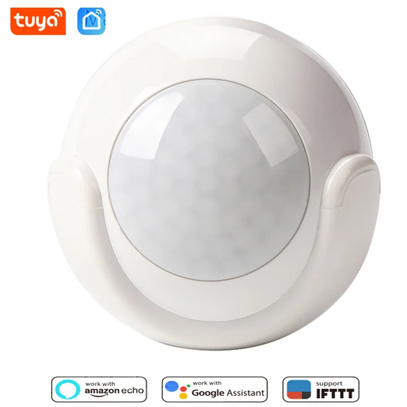 

Tuya PIR Motion Sensor 2.4GHz Wireless WiFi Smart Human Motion Movement For Wift IFTTT Amazom Alexa Google Assistant Tuya Sensor