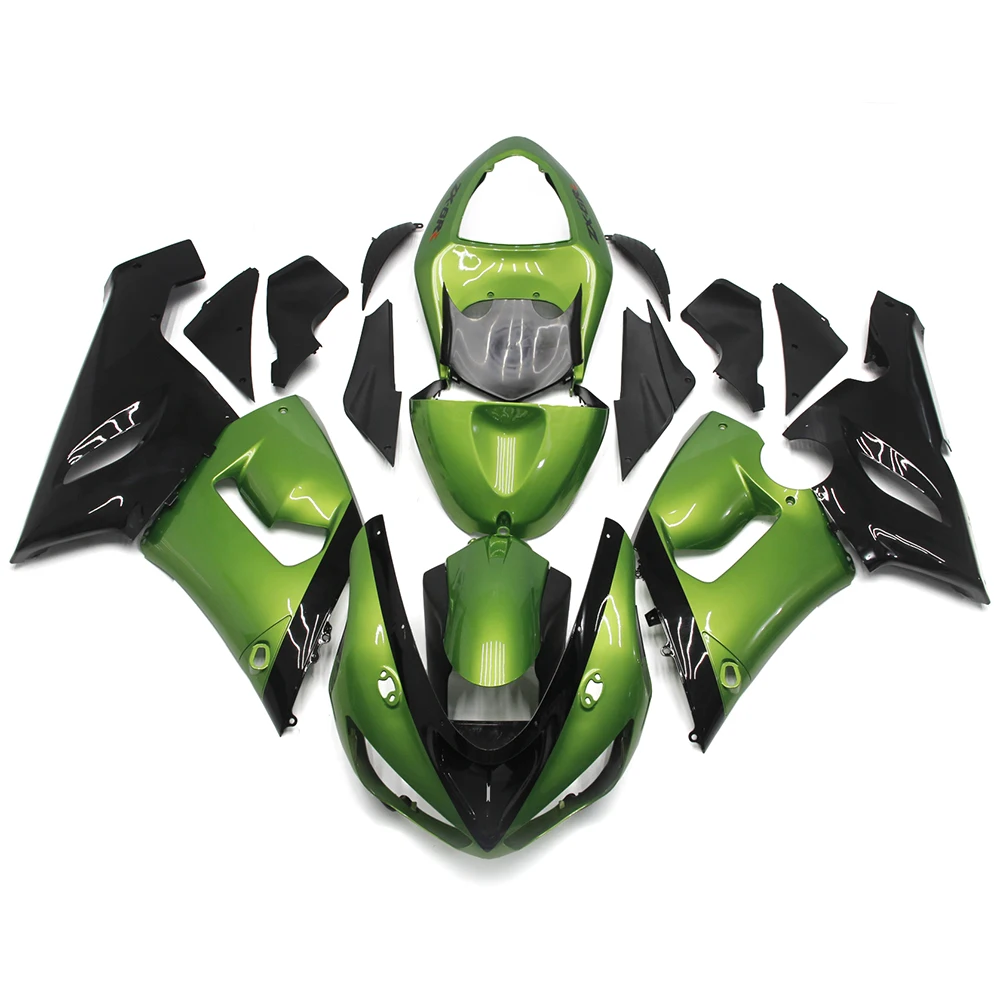 

Для Kawasaki ZX-6R ZX6R ZX600 636 2005 2006 аксессуары для мотоциклов Набор Кузов инъекций из АБС-пластика полный комплект обтекателей