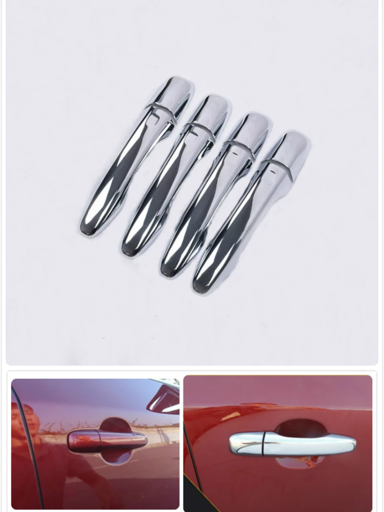 

Для Volvo XC60 / Volvo S60L / Volvo V40 / Volvo V60 2016 2017 2018 2019 Новая хромированная накладка на дверную ручку автомобиля, накладки накладки