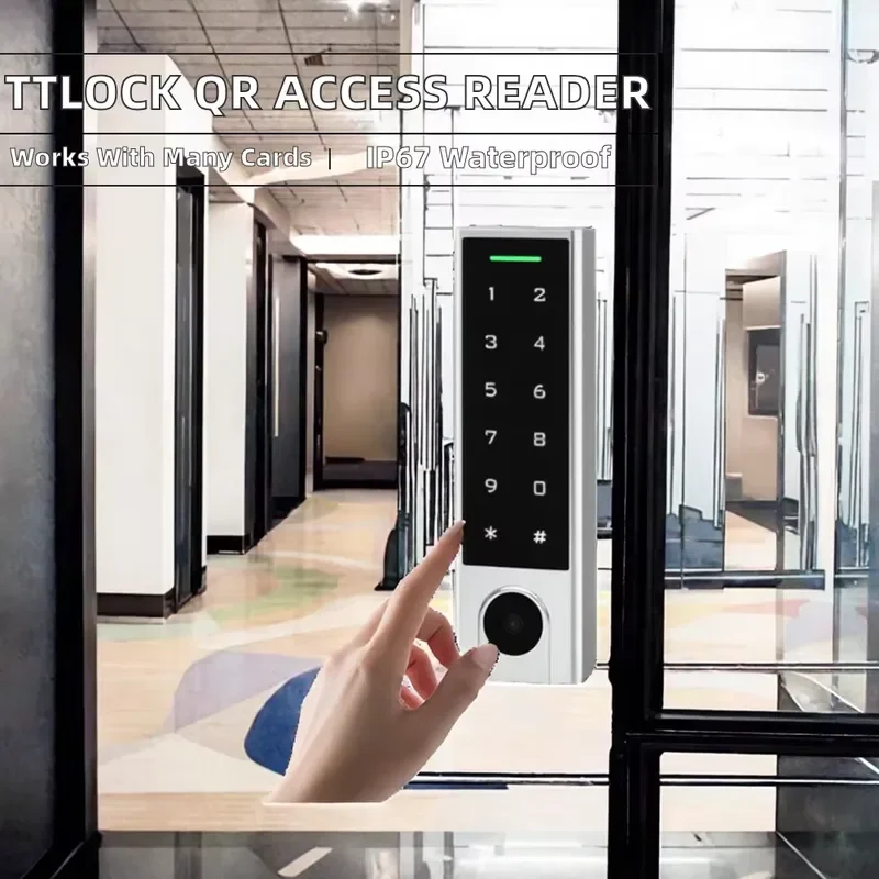 Фото TTLock IP67 для контроллера доступа: QR-коды, RFID, неограниченное количество электронных ключей и удаленное управление для отелей/офисов №4