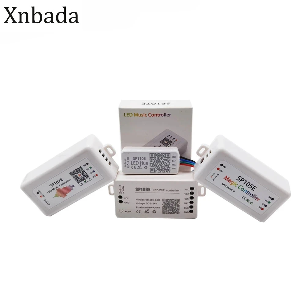 Пиксельная Светодиодная лента WS2812 WS2811 контроллер Bluetooth/WIFI/музыка умный