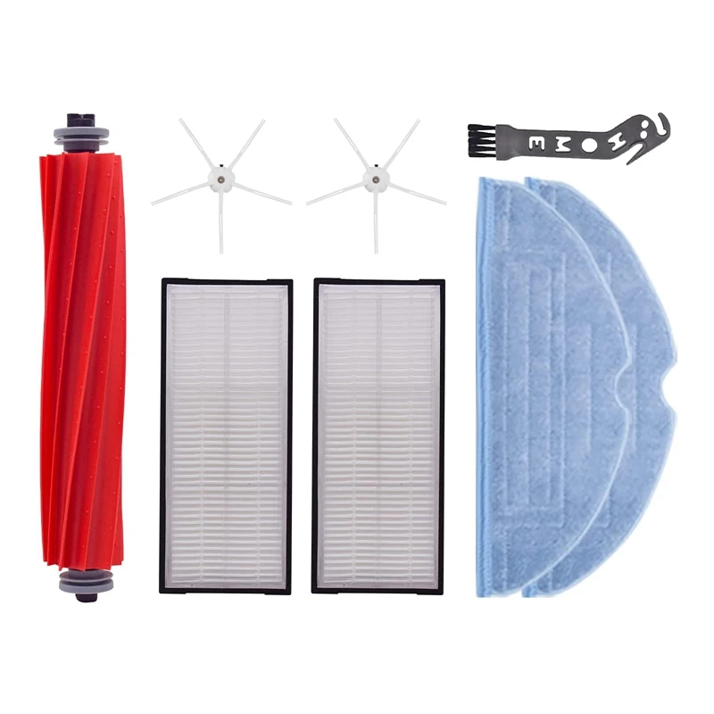 

Сменная основная щетка, Швабра, Hepa фильтр, боковая щетка для Xiaomi Roborock S7 T7S Plus, запчасти для пылесоса