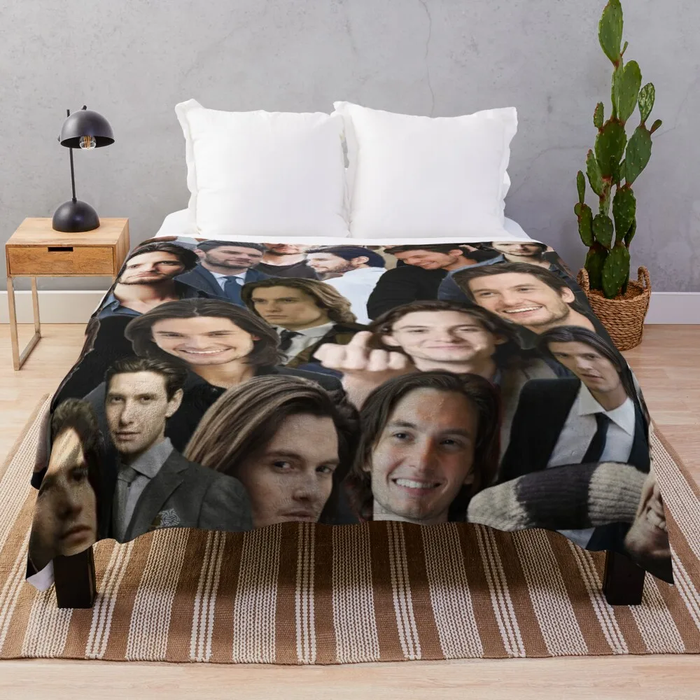 

Ben Barnes Throw Blanket Ultra-Soft Micro Fleece
