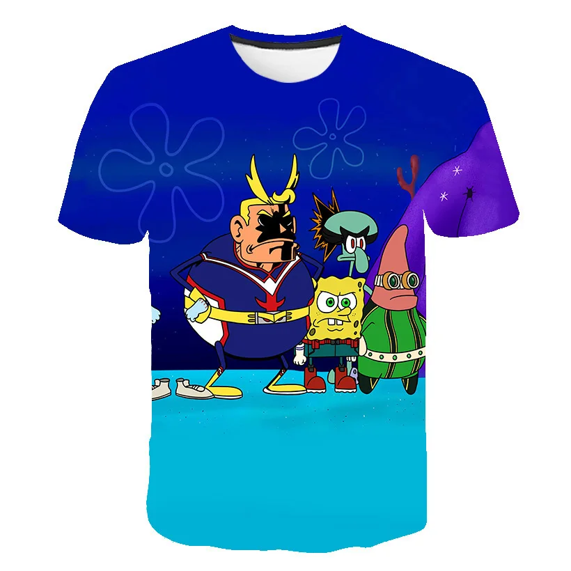 

Children's T-shirts, baby clothes Kid boys, girls, casual tops, Japanese anime cartoon games, casual hip-hop style
