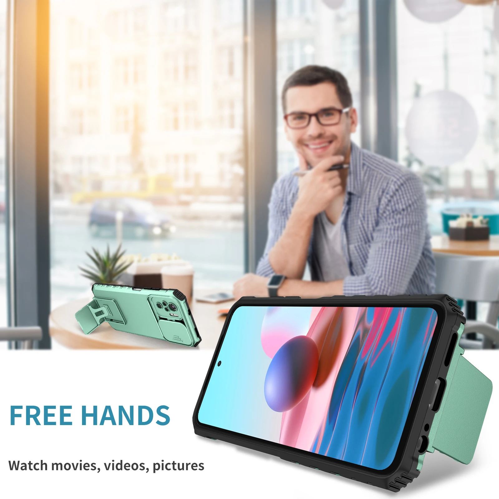 Роскошный противоударный чехол для телефона Xiaomi Redmi Note 10 10S Pro Max Mi Poco X3 X4 M3 4G 5G со