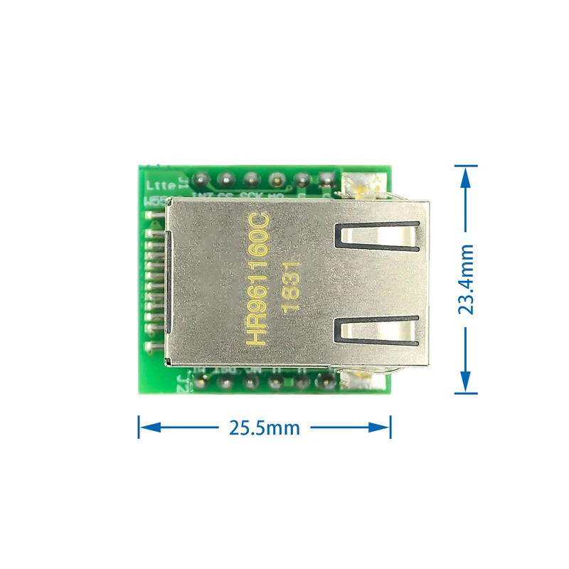 Wiznet W5500 Chip USR-ES1 новый модуль преобразователя SPI-LAN 80 МГц Поддержка TCP/IP 3 в TTL