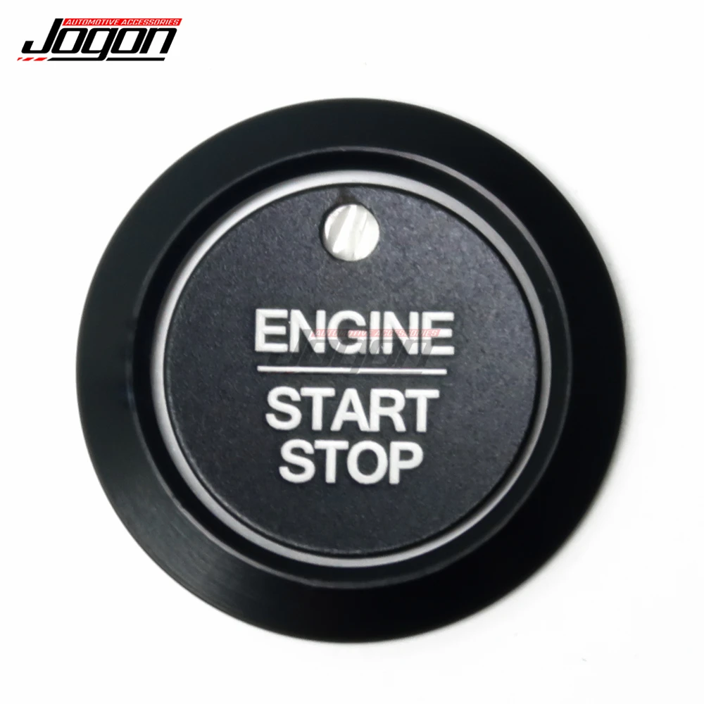 

Стайлинг салона автомобиля для Ford F150 Explorer Mondeo Focus Edge Everest Start Stop кнопка переключения двигателя с блестками наклейка на крышку отделка