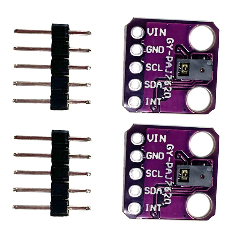 

2PCS GY- PAJ7620U2 Gesture Recognition Sensor Module Gesture Recognition