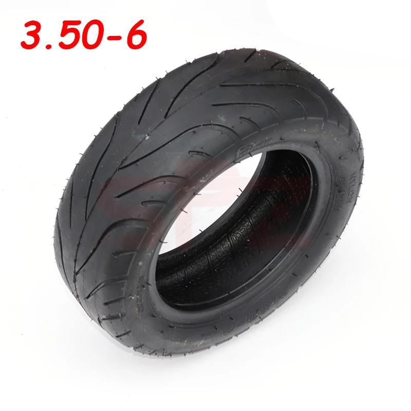 

3.50-6 Tubeless Tire for Electric Scooter Balancing Car 10X3.50-6 10x4.00-6 90/65-6 Universal CST Vacuum Tyre