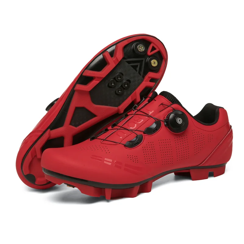 

2022 New Cycling MTB Shoes with Clits Men Route Cleat Road Dirt Bike Speed Flat Sneaker Racing Women Bicycle Mountain Spd Biking