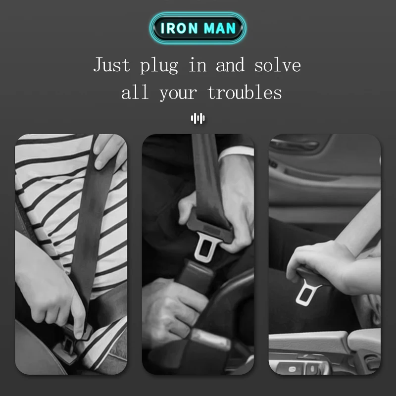 Металлический автомобильный удлинитель ремня безопасности аксессуары для Changan