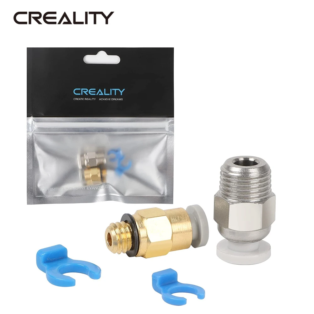 CREALITY Pneumatic Connector Combination Fitting Bowden Tube Coupler for Ender 3/3 Pro/3 V2/3 Max/3 Max Neo Ender 5/5 Pro/5 Plus