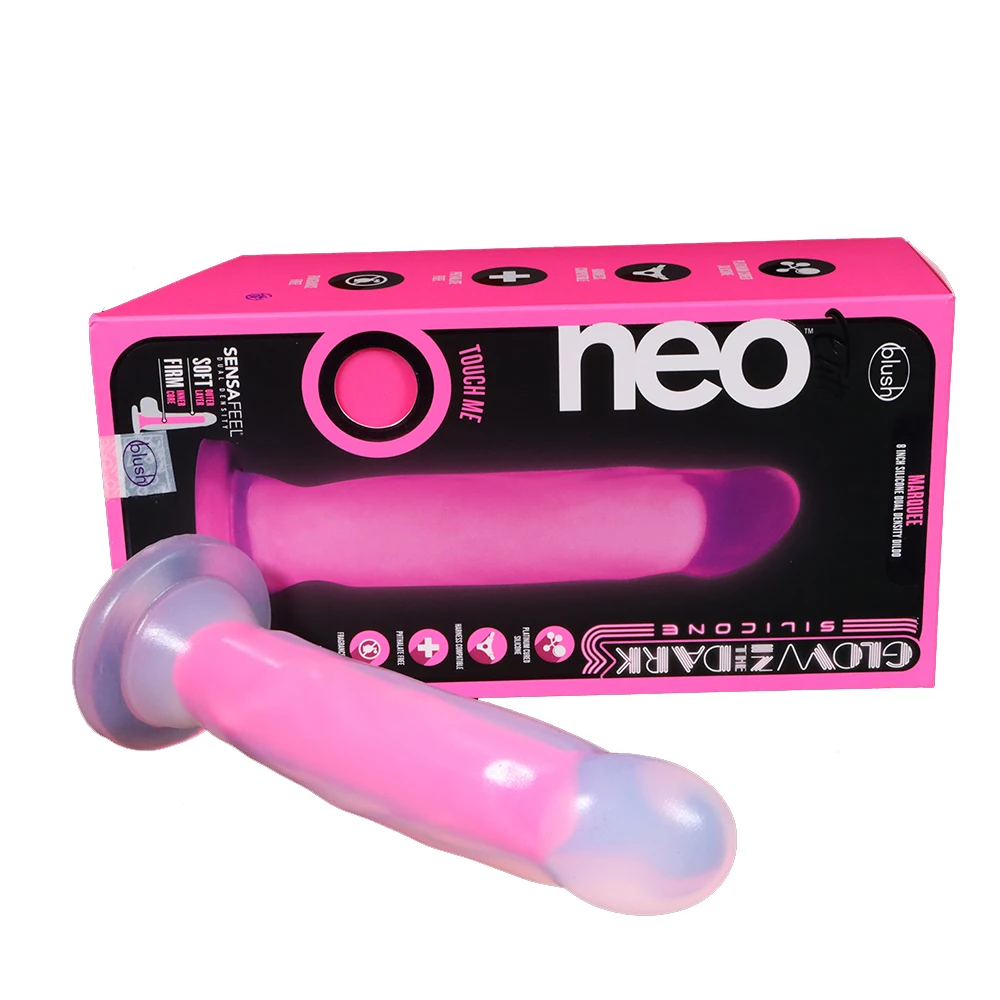 Прозрачный силиконовый реалистичный фаллоимитатор желеобразный светящийся фаллоимитатор анальный с присоской пенис секс-игрушки для анального мастурбатора для пар